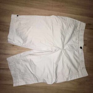 dressbarn Women's White Bermuda Shorts
